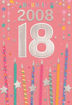Picture of BORN IN 2008 18TH BIRTHDAY CARD